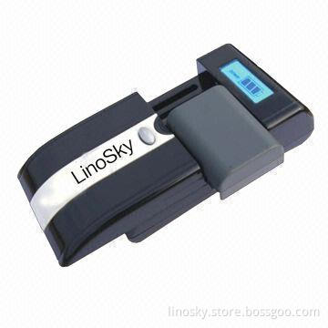 LCD Universal Charger for 7.4V Digital Camera, 3.6V Mobile Phone, AA/AAA Batteries